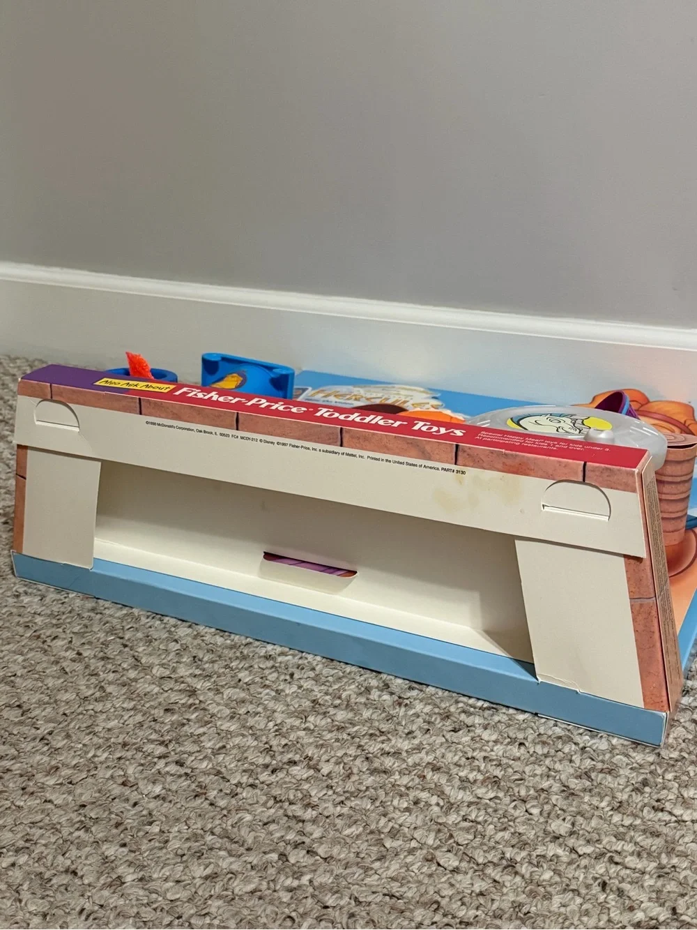 Hercules McDonald's Display with Fisher-Price Toys 1998 Disney